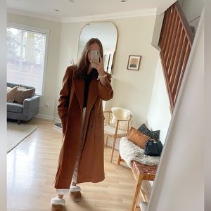 Vintage Bill Blass Wool Coat Camel